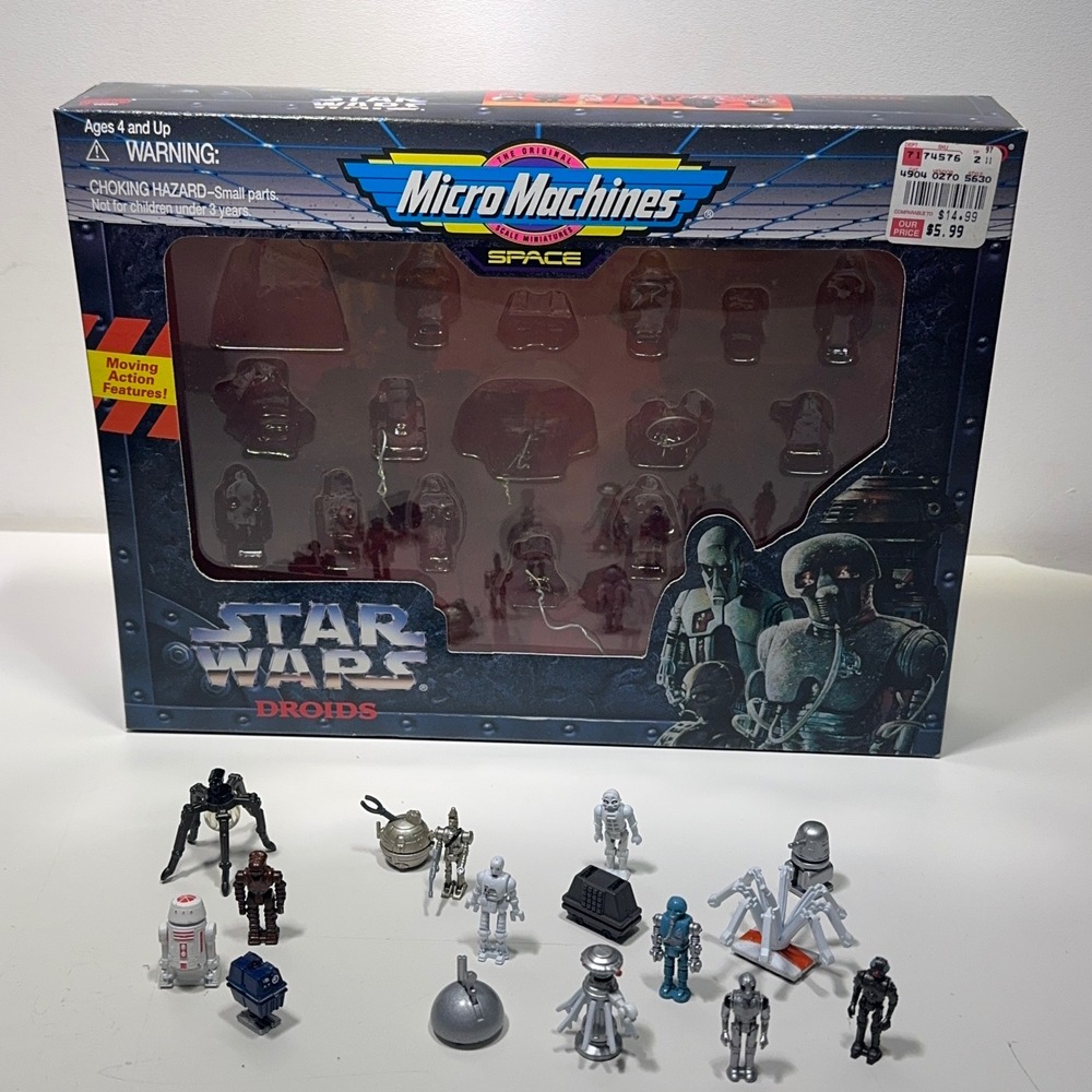 Galoob Micro Machines Star Wars Droids Figure Set 66090